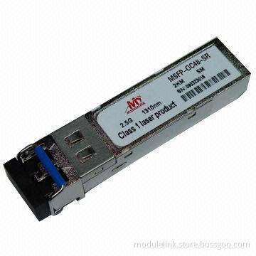 2.5Gbps SFP Optical Transceiver without DDMI, Compliant with RoHS Directive